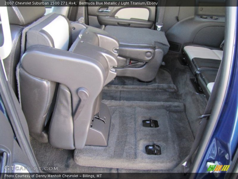 Bermuda Blue Metallic / Light Titanium/Ebony 2007 Chevrolet Suburban 1500 Z71 4x4
