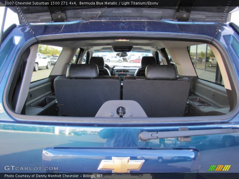 Bermuda Blue Metallic / Light Titanium/Ebony 2007 Chevrolet Suburban 1500 Z71 4x4