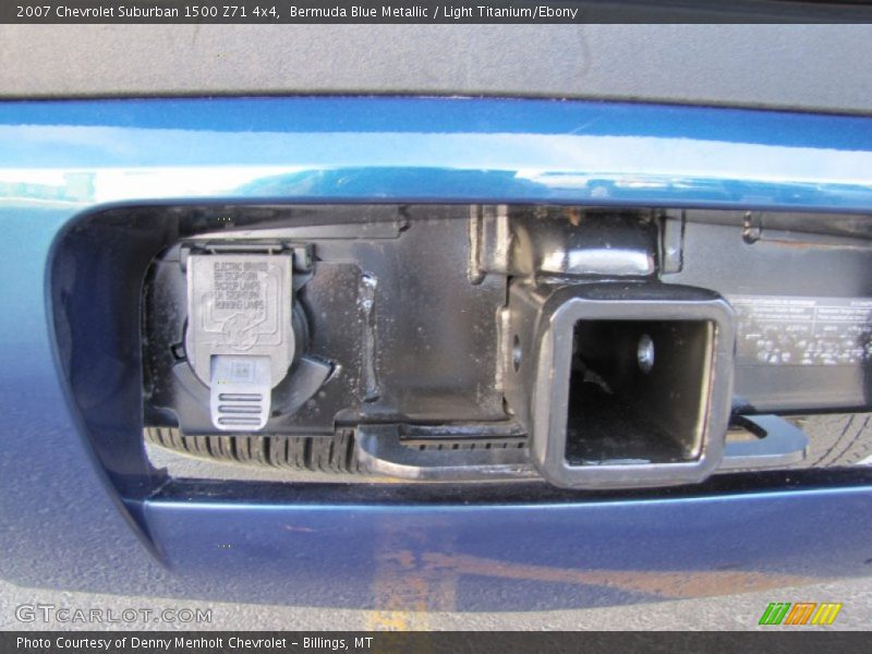 Bermuda Blue Metallic / Light Titanium/Ebony 2007 Chevrolet Suburban 1500 Z71 4x4