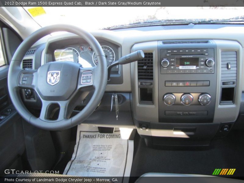 Dashboard of 2012 Ram 1500 Express Quad Cab