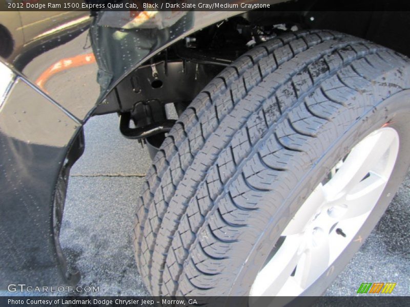 Black / Dark Slate Gray/Medium Graystone 2012 Dodge Ram 1500 Express Quad Cab