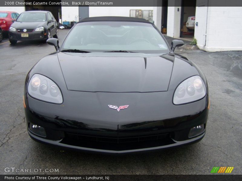  2008 Corvette Convertible Black