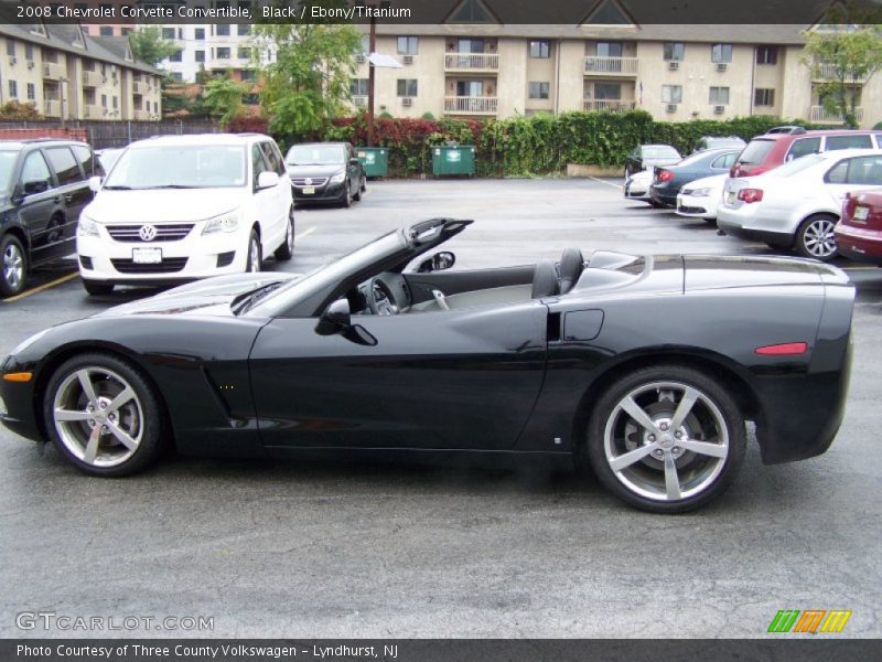  2008 Corvette Convertible Black
