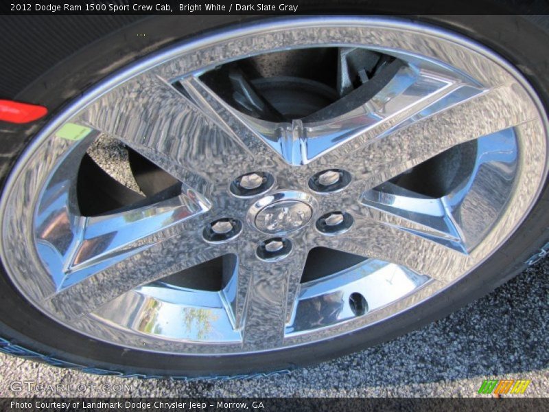 Bright White / Dark Slate Gray 2012 Dodge Ram 1500 Sport Crew Cab
