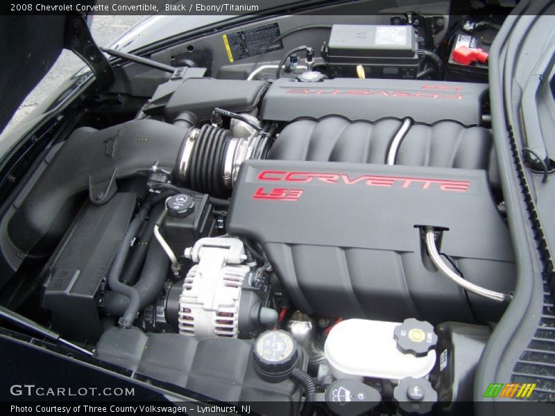  2008 Corvette Convertible Engine - 6.2 Liter OHV 16-Valve LS3 V8