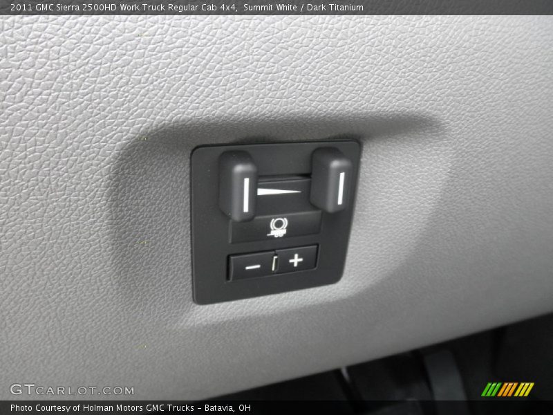 Summit White / Dark Titanium 2011 GMC Sierra 2500HD Work Truck Regular Cab 4x4