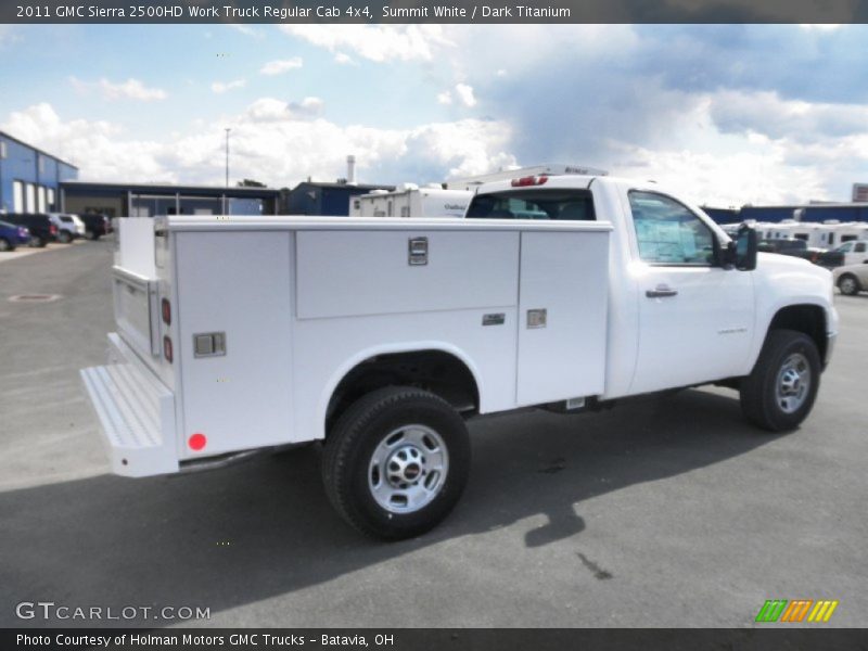  2011 Sierra 2500HD Work Truck Regular Cab 4x4 Summit White