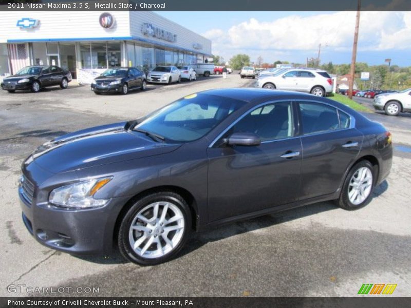 Metallic Slate / Charcoal 2011 Nissan Maxima 3.5 S