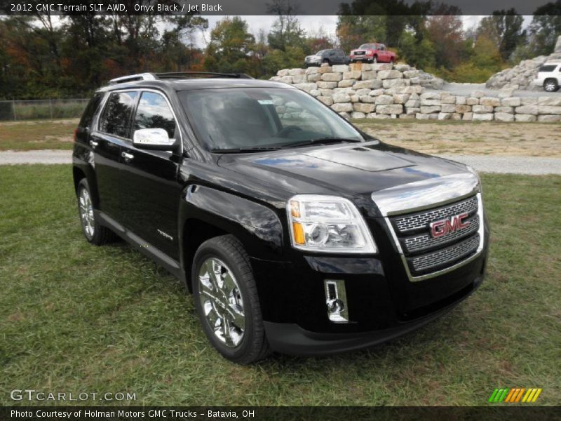 Onyx Black / Jet Black 2012 GMC Terrain SLT AWD