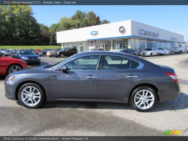 Metallic Slate / Charcoal 2011 Nissan Maxima 3.5 S