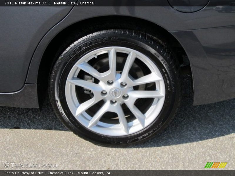 Metallic Slate / Charcoal 2011 Nissan Maxima 3.5 S