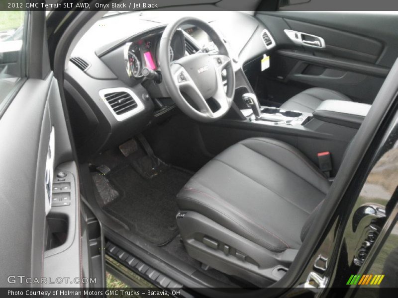 Onyx Black / Jet Black 2012 GMC Terrain SLT AWD