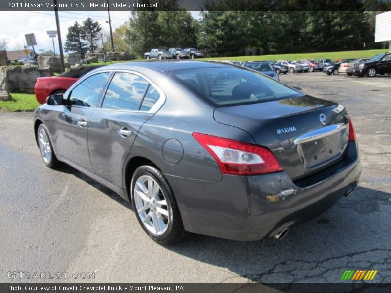 Metallic Slate / Charcoal 2011 Nissan Maxima 3.5 S