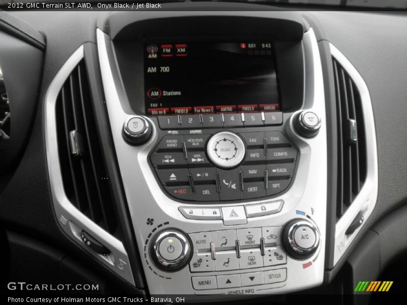 Onyx Black / Jet Black 2012 GMC Terrain SLT AWD