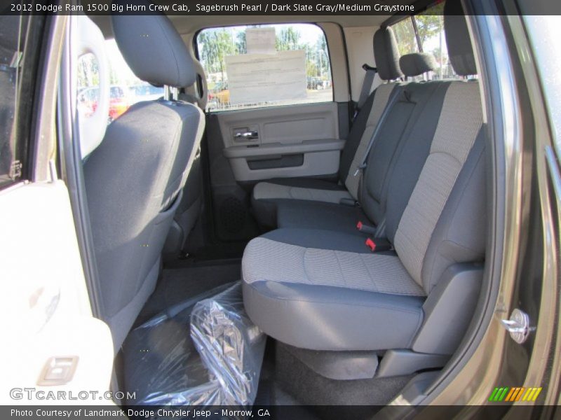 Sagebrush Pearl / Dark Slate Gray/Medium Graystone 2012 Dodge Ram 1500 Big Horn Crew Cab