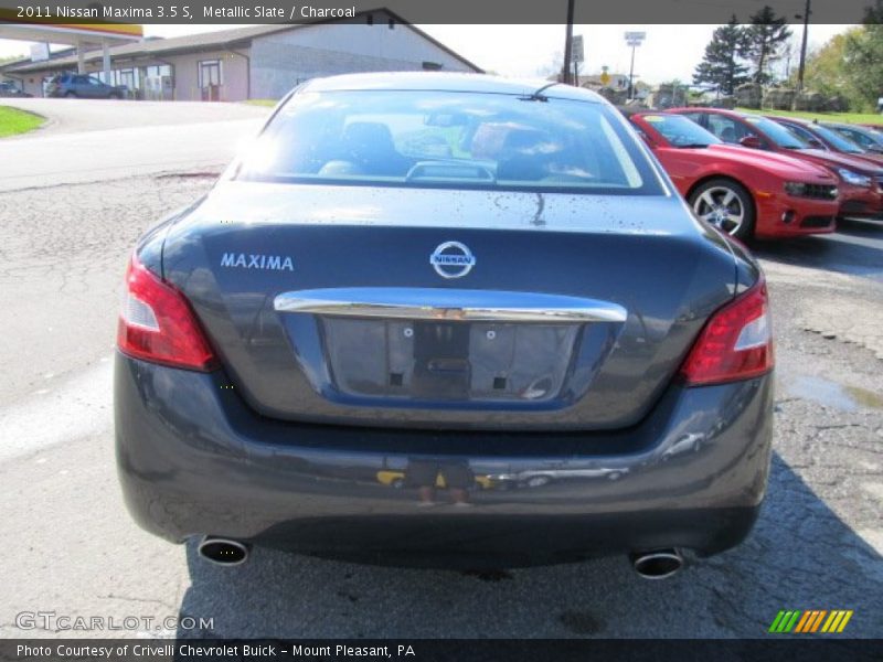 Metallic Slate / Charcoal 2011 Nissan Maxima 3.5 S