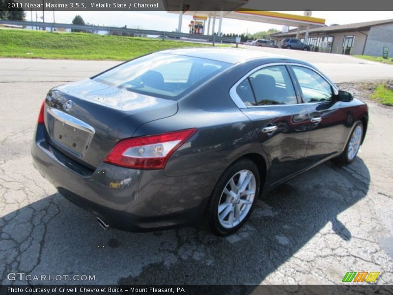 Metallic Slate / Charcoal 2011 Nissan Maxima 3.5 S