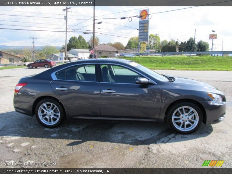Metallic Slate / Charcoal 2011 Nissan Maxima 3.5 S
