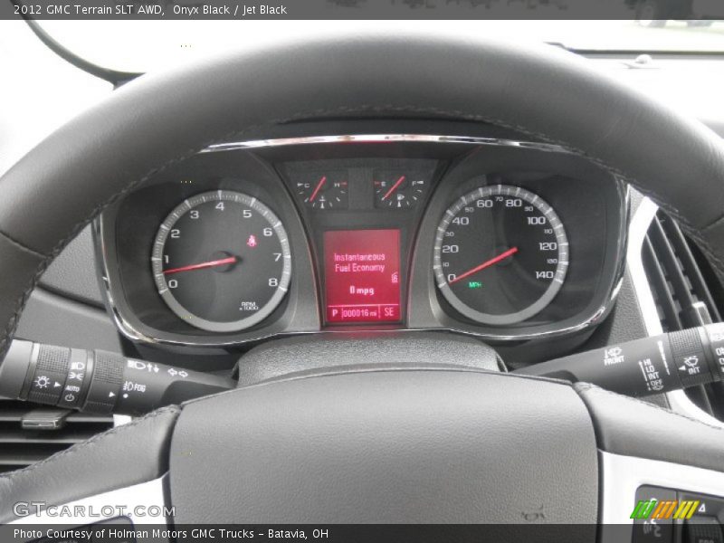 Onyx Black / Jet Black 2012 GMC Terrain SLT AWD