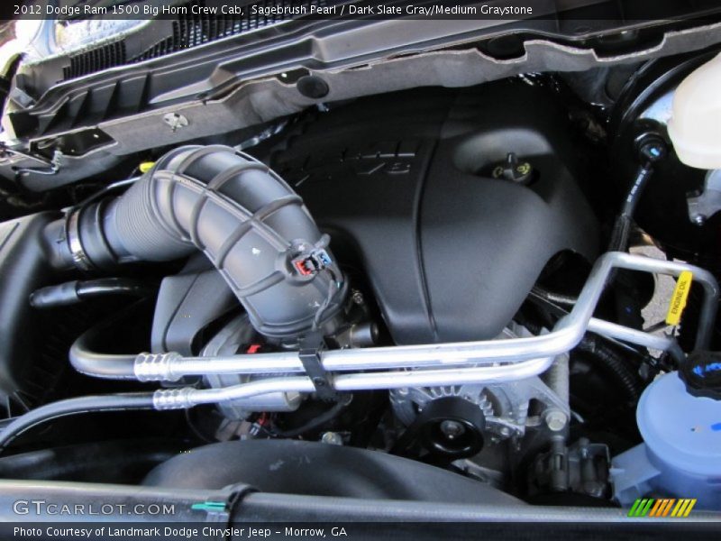Sagebrush Pearl / Dark Slate Gray/Medium Graystone 2012 Dodge Ram 1500 Big Horn Crew Cab