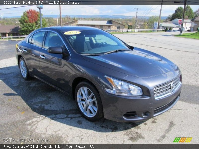 Metallic Slate / Charcoal 2011 Nissan Maxima 3.5 S