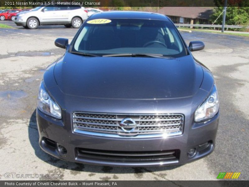 Metallic Slate / Charcoal 2011 Nissan Maxima 3.5 S