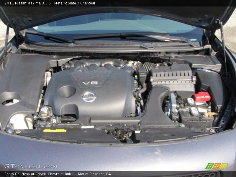 Metallic Slate / Charcoal 2011 Nissan Maxima 3.5 S