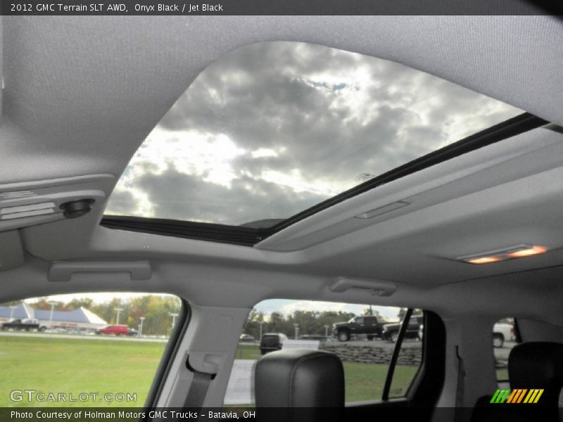 Onyx Black / Jet Black 2012 GMC Terrain SLT AWD