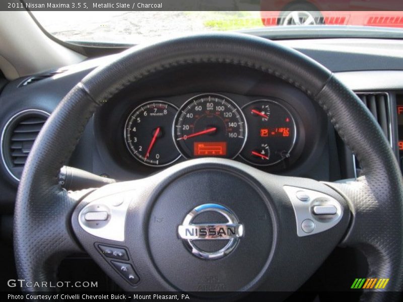 Metallic Slate / Charcoal 2011 Nissan Maxima 3.5 S