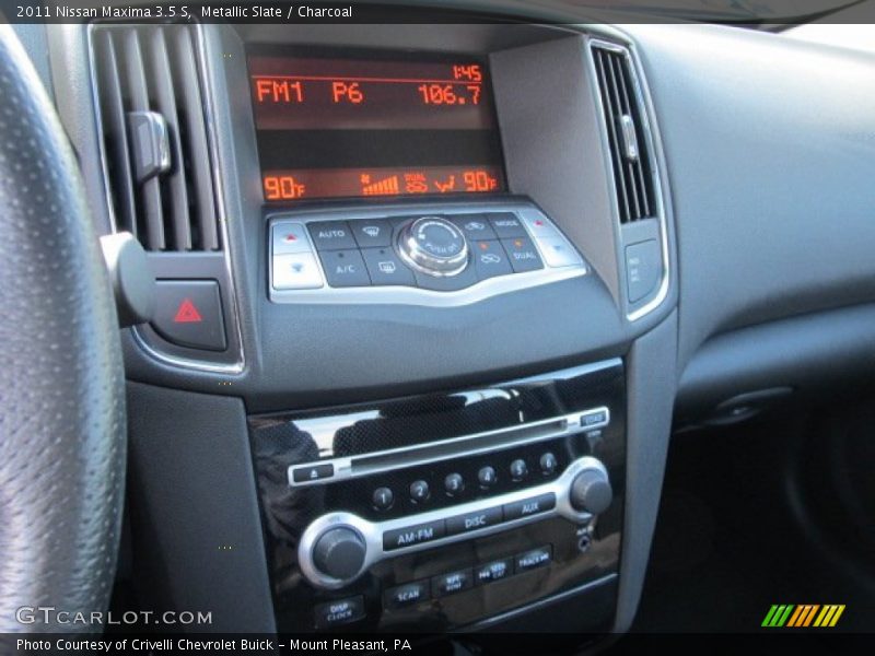 Metallic Slate / Charcoal 2011 Nissan Maxima 3.5 S