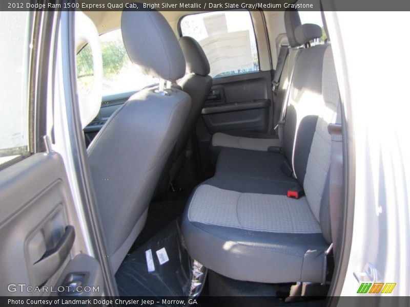 Bright Silver Metallic / Dark Slate Gray/Medium Graystone 2012 Dodge Ram 1500 Express Quad Cab