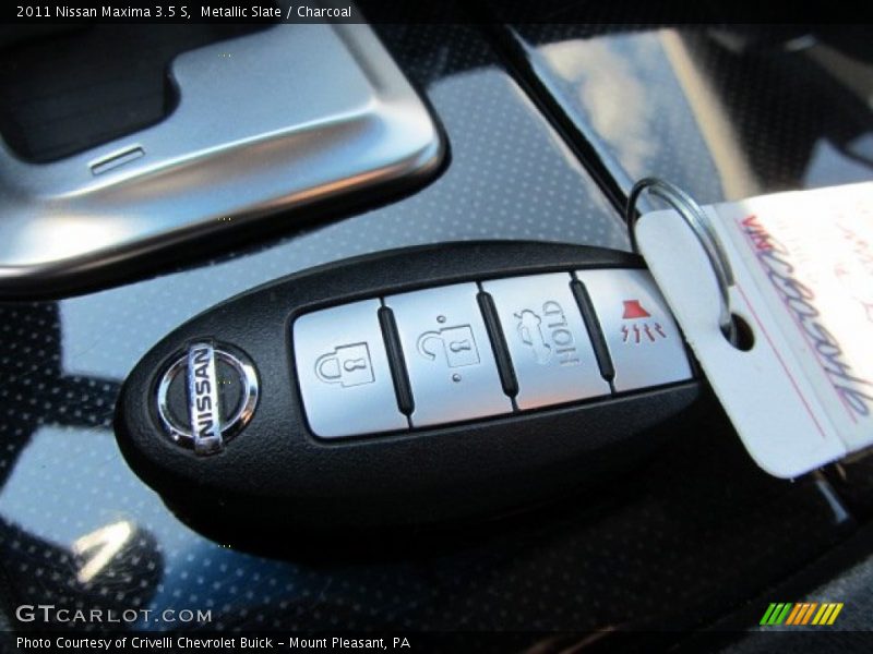 Metallic Slate / Charcoal 2011 Nissan Maxima 3.5 S