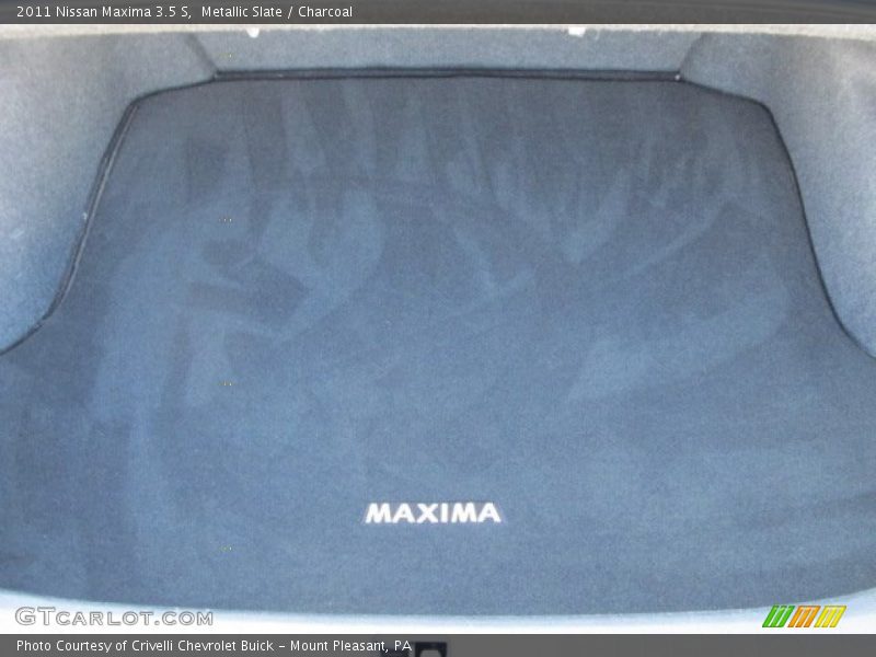 Metallic Slate / Charcoal 2011 Nissan Maxima 3.5 S