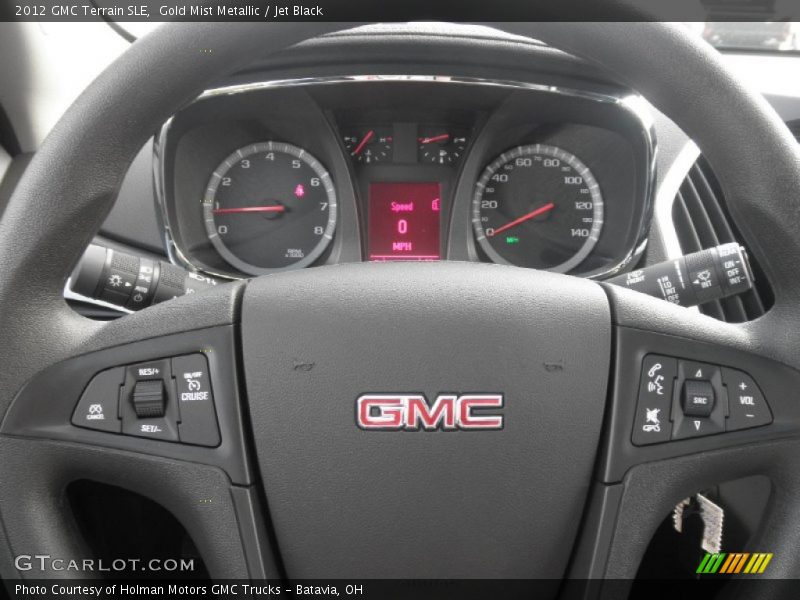 Gold Mist Metallic / Jet Black 2012 GMC Terrain SLE