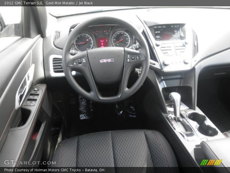 Gold Mist Metallic / Jet Black 2012 GMC Terrain SLE