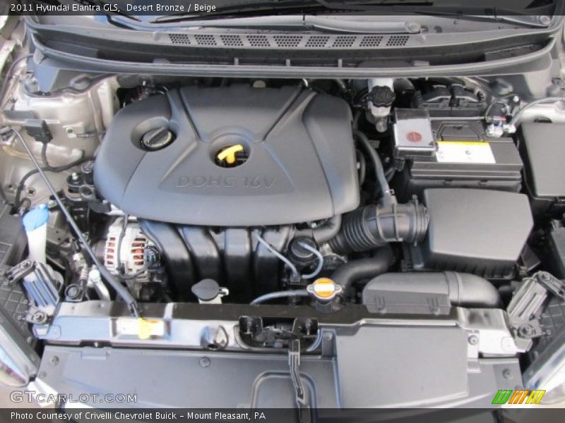 Desert Bronze / Beige 2011 Hyundai Elantra GLS