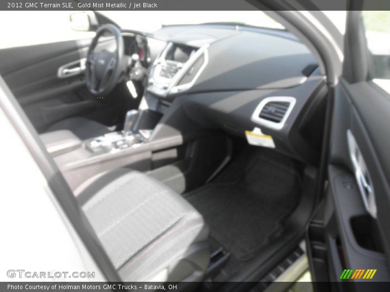 Gold Mist Metallic / Jet Black 2012 GMC Terrain SLE