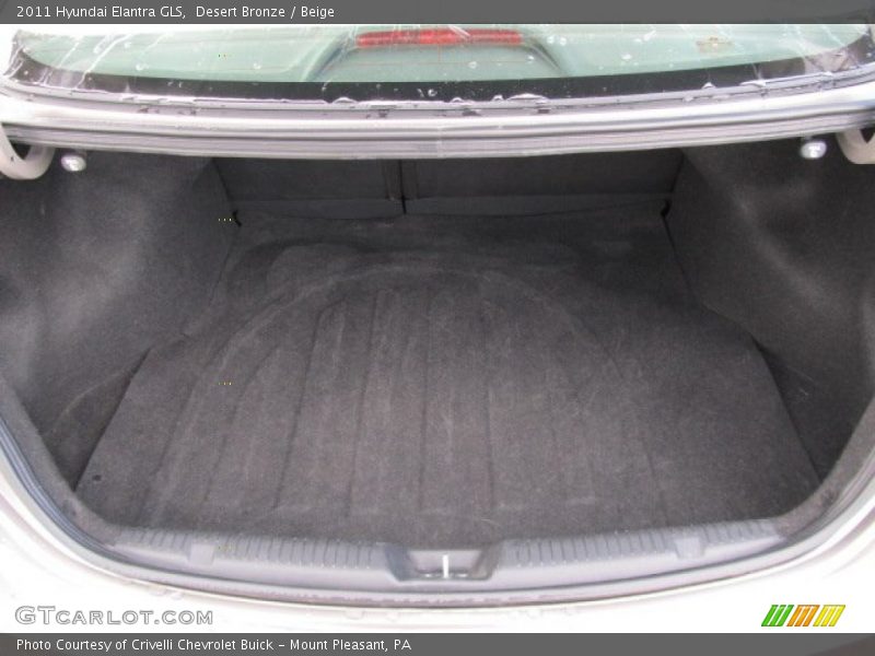 Desert Bronze / Beige 2011 Hyundai Elantra GLS