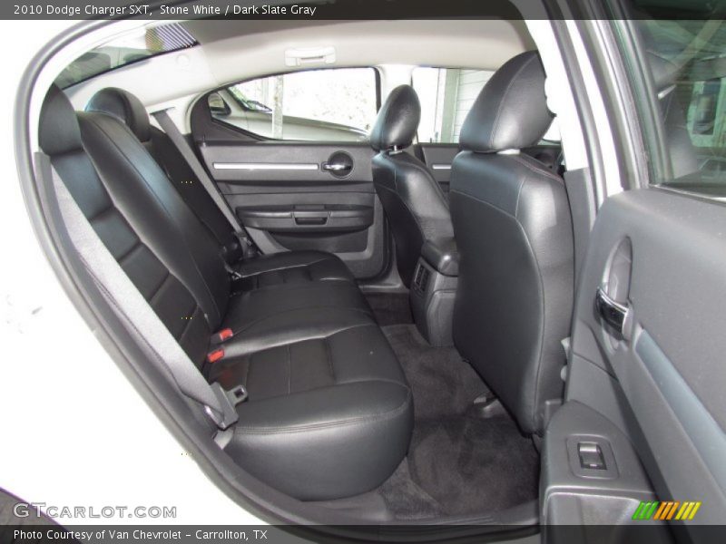 Stone White / Dark Slate Gray 2010 Dodge Charger SXT