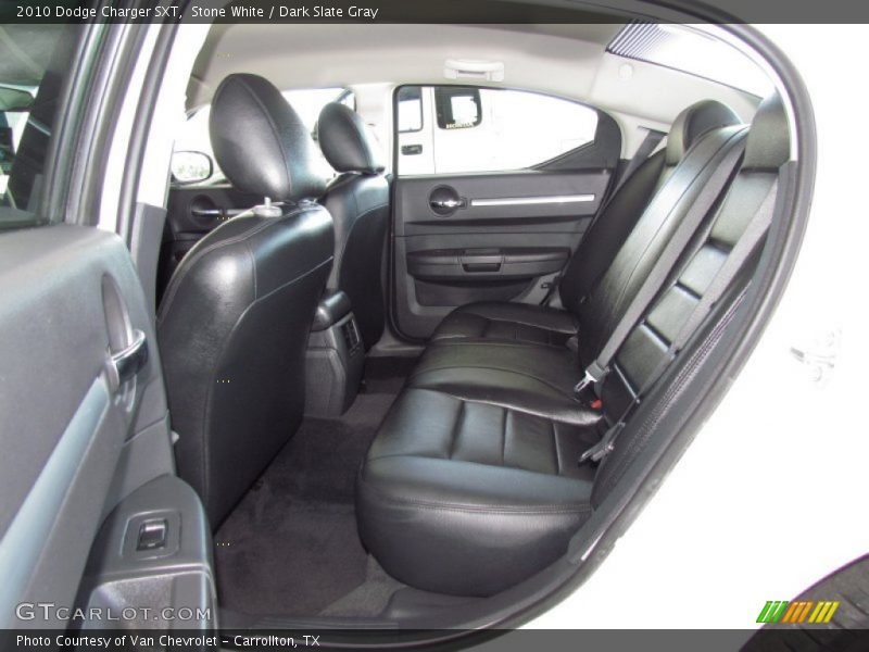 Stone White / Dark Slate Gray 2010 Dodge Charger SXT