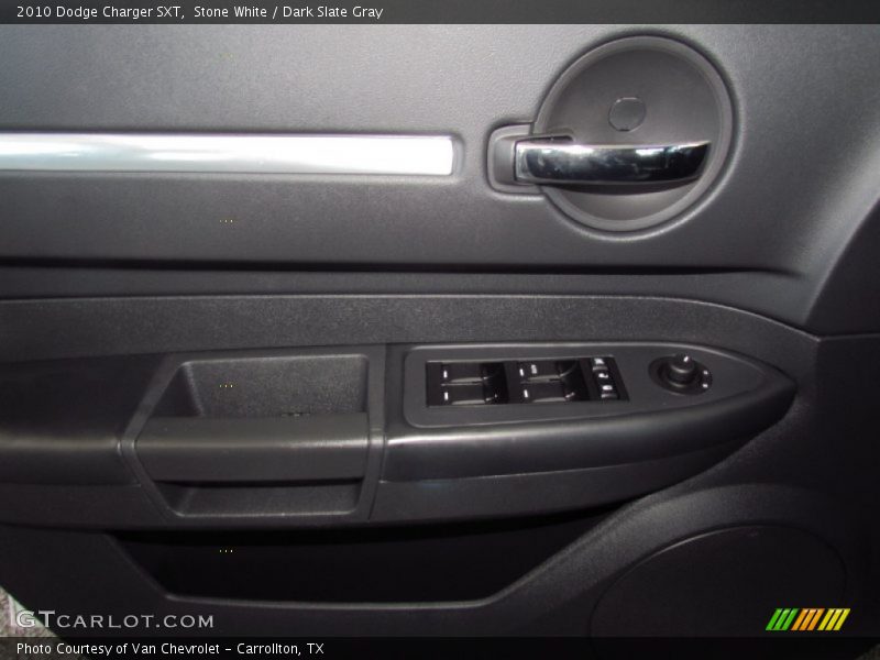 Stone White / Dark Slate Gray 2010 Dodge Charger SXT