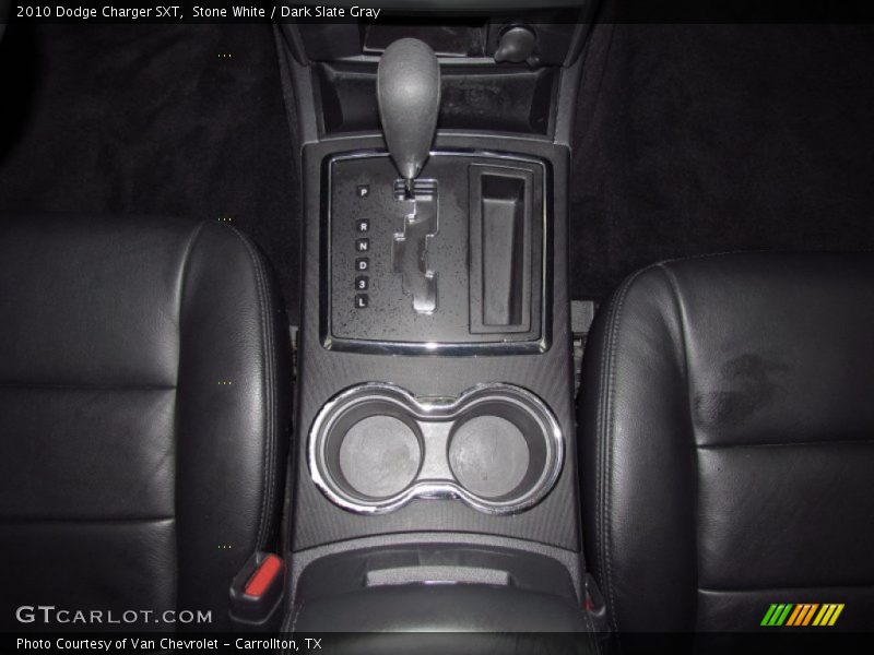 Stone White / Dark Slate Gray 2010 Dodge Charger SXT