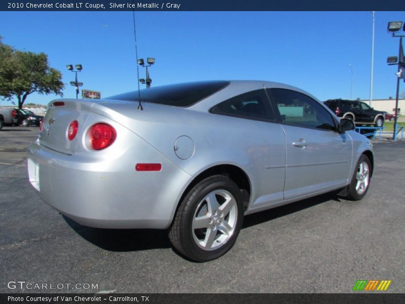 Silver Ice Metallic / Gray 2010 Chevrolet Cobalt LT Coupe