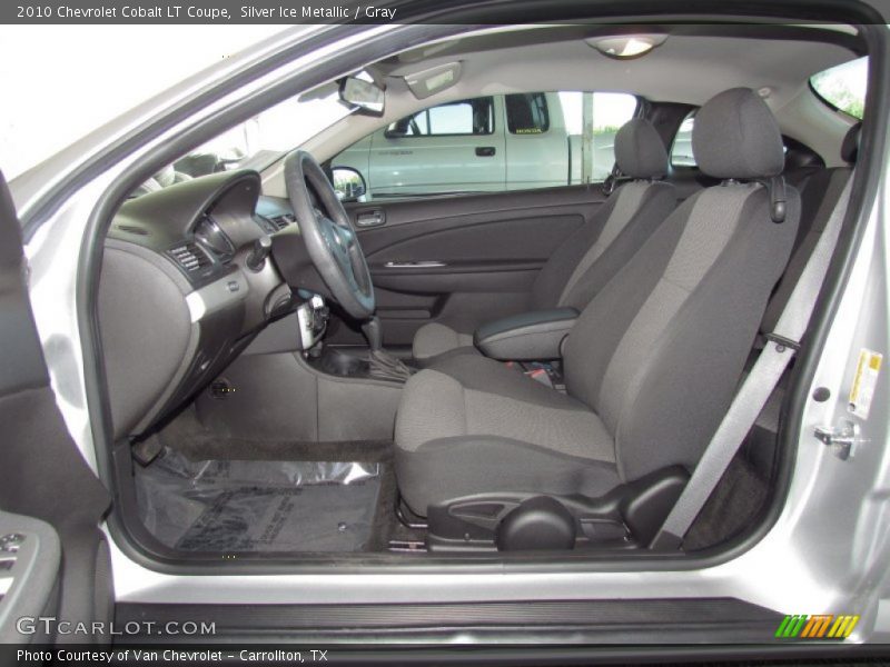 Silver Ice Metallic / Gray 2010 Chevrolet Cobalt LT Coupe