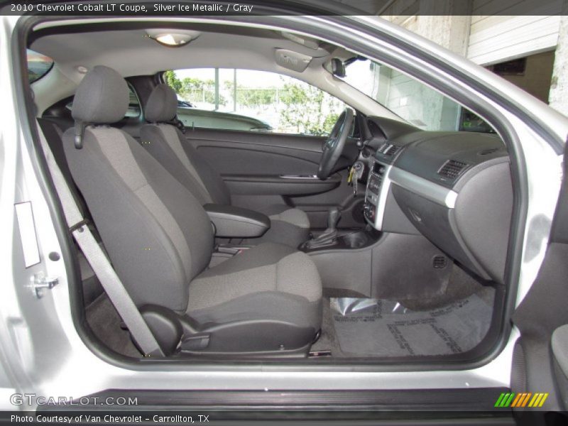 Silver Ice Metallic / Gray 2010 Chevrolet Cobalt LT Coupe