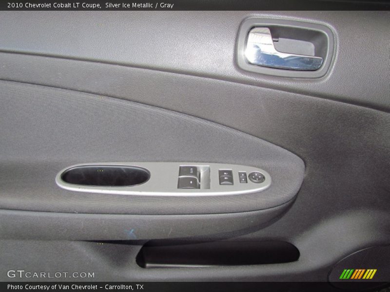 Silver Ice Metallic / Gray 2010 Chevrolet Cobalt LT Coupe