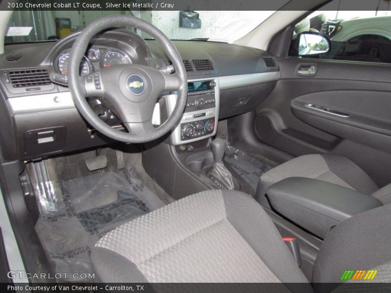 Silver Ice Metallic / Gray 2010 Chevrolet Cobalt LT Coupe