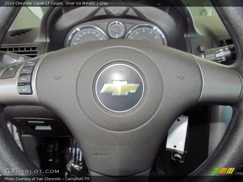 Silver Ice Metallic / Gray 2010 Chevrolet Cobalt LT Coupe