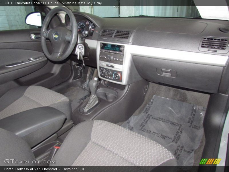 Silver Ice Metallic / Gray 2010 Chevrolet Cobalt LT Coupe