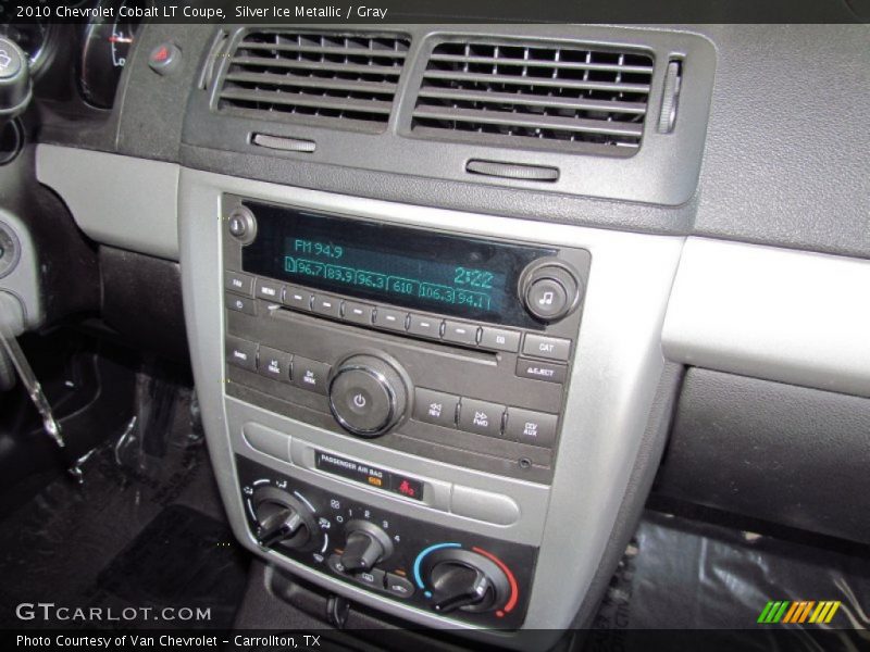Silver Ice Metallic / Gray 2010 Chevrolet Cobalt LT Coupe